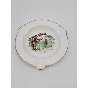 Shelly - Fisherman Ashtray - Fine Bone China - Made in England